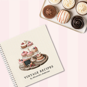 Recette vintage Organisateur de livre de cuisine D