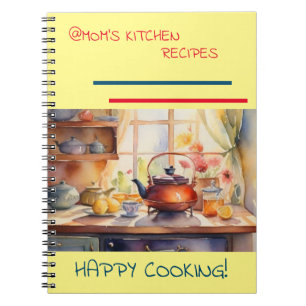 @Recettes de la cuisine de maman Cahier à spirale