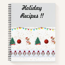 Recettes de vacances carnet en spirale