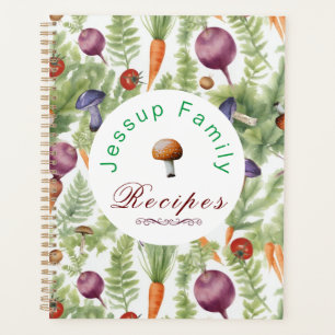 Recettes familiales personnalisées Classeur, Livre