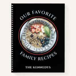 Recettes Favorites Famille Moderne Livre noir