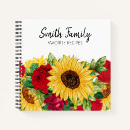 Recettes Livre de cuisine Fleurs de soleil jaunes 