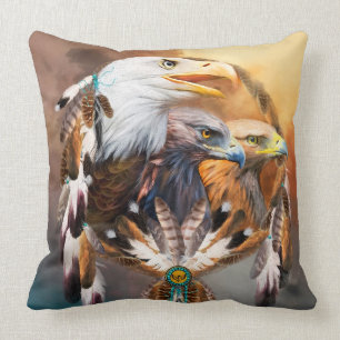 Receveur rêveur - coussin de concepteur d'art de