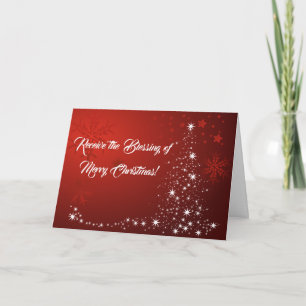 Recevez la Bénédiction de Joyeuse Carte de Noël
