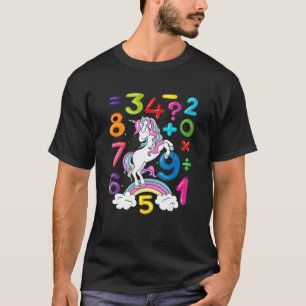 Rechenlern-Rechner-Kostüm matc Tag Mathe O T-Shirt