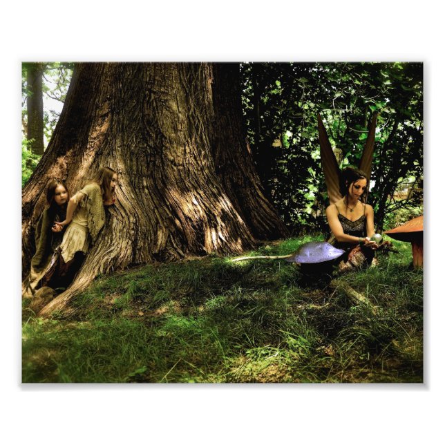 Recherche d'une impression photo de fée (Devant)