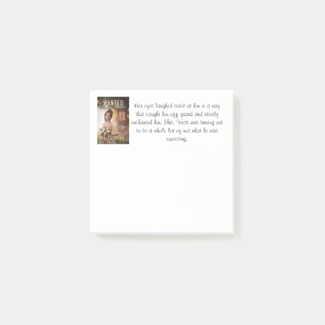 Recherché : Notes de post-it de chasseur de (Devant)