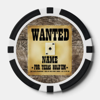 Recherché personnalisé pour les jetons de Poker Te