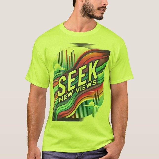 Rechercher de nouvelles vues Motivational T-Shirt  (Devant)