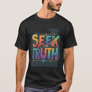 rechercher la vérité T-shirt homme Design