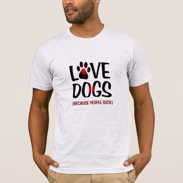 Recherches connexes dit drôle chien tshirt chien h (Devant)