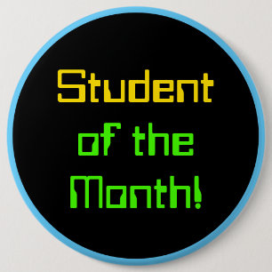 Rechnender themenorientierter "Student des Button