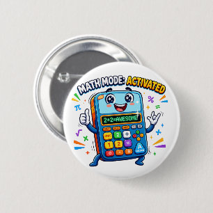 Rechner im Mathe-Modus aktiviert Cute Schule Button