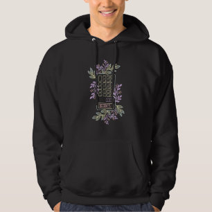 Rechner Joke Floral Hoodie