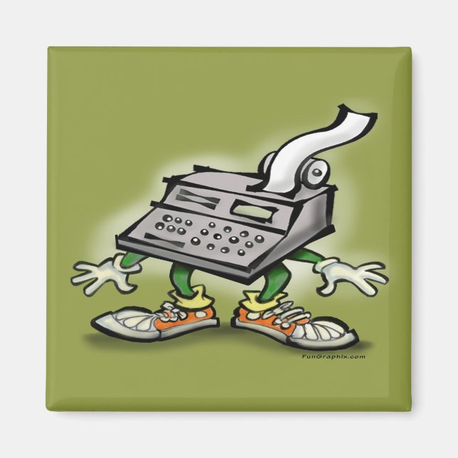 Rechner-Typ Magnet (Vorne)