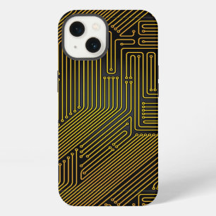 Rechnerschaltungbretmuster iPhone Hülle