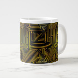 Rechnerschaltungbretmuster Jumbo-Tasse