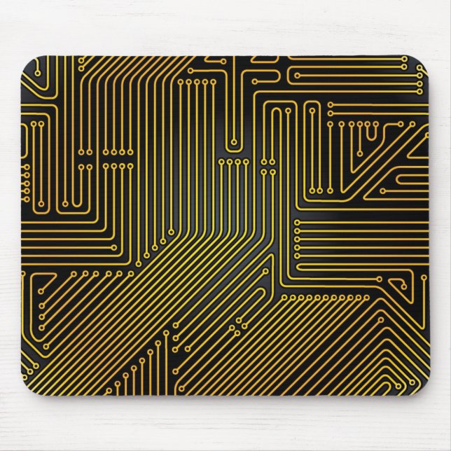 Rechnerschaltungbretmuster Mousepad (Vorne)