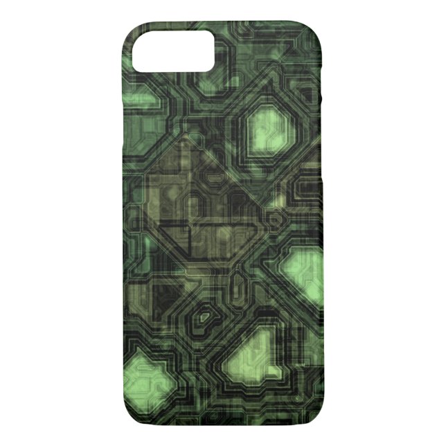 Rechnerschaltunghintergrund Case-Mate iPhone Hülle (Rückseite)