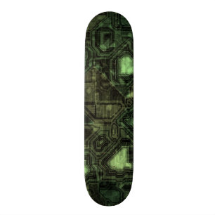 Rechnerschaltunghintergrund Skateboard
