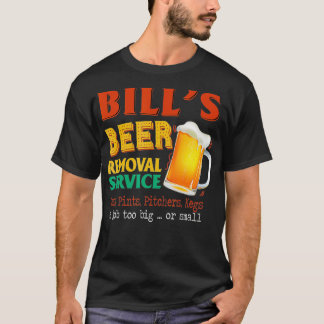 Rechnungen Beer Removal Service Pints Pitchers No T-Shirt