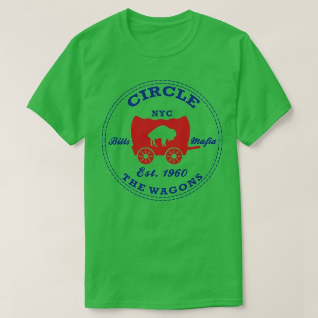 Rechnungen Mafia Runden die Wagen T-Shirt (Design vorne)