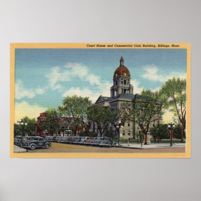 Rechnungen, Montana Poster (Vorne)