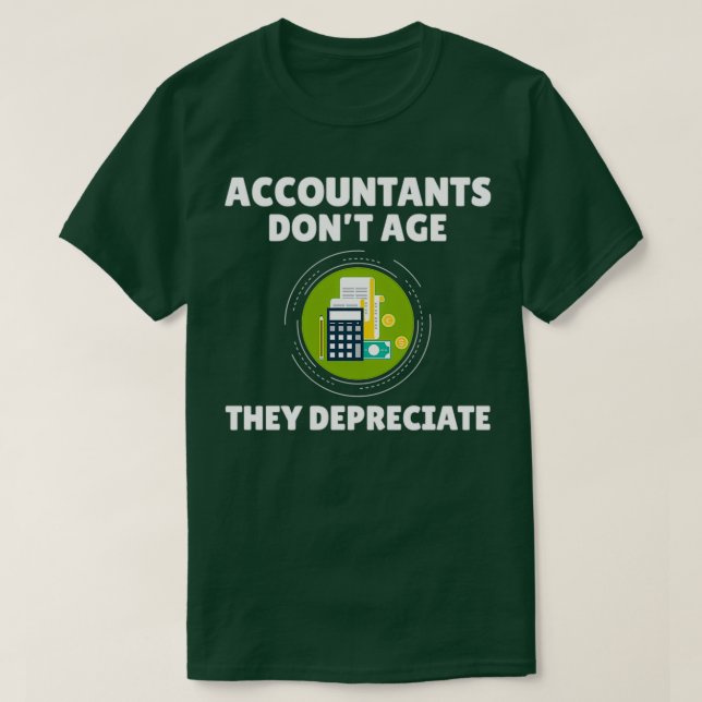 Rechnungsführer Cpa Funny Sprichwort T-Shirt (Design vorne)