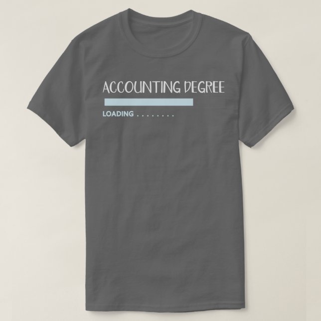 Rechnungslegungsgrad CPA-Geschenk T-Shirt (Design vorne)