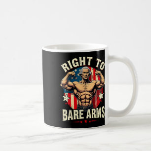 Recht auf Arms George Washington Bodybuilder G Kaffeetasse