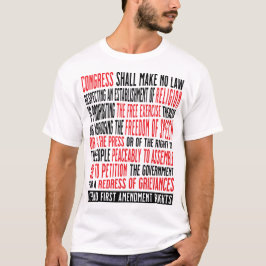 Recht auf freie Meinungsäußerung T-Shirt