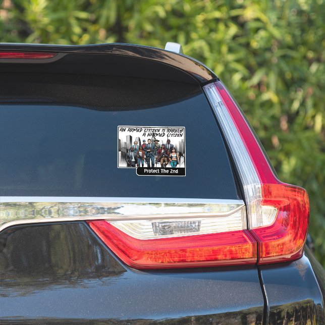 Recht der Bürger Aufkleber (Auto Seite)