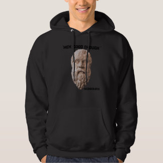 Recht guter Philosoph Sarcastic Mediocrates Hoodie