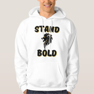 Recht steht kühl wie Löwen Männer Hoodie