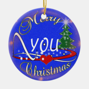 RECHTBARE CHRISTMAS ORNAMENT - ÄNDERN SIE DIE