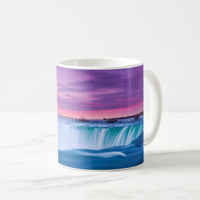 Rechte an den Niagarafällen Kaffeetasse (VorderseiteRechts)