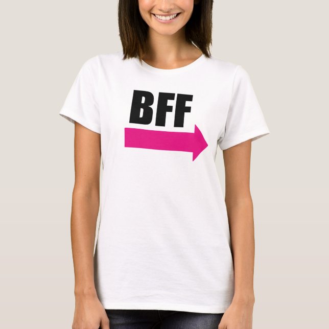 Rechte beste Freunde, die für immer (BFF) Shirts (Vorderseite)