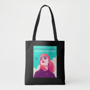 Rechte der Frau Der Himmel ist die Grenze Illust Tasche
