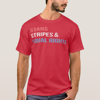 Rechte der Frau: Streifen und gleiche Rechte 4. T-Shirt
