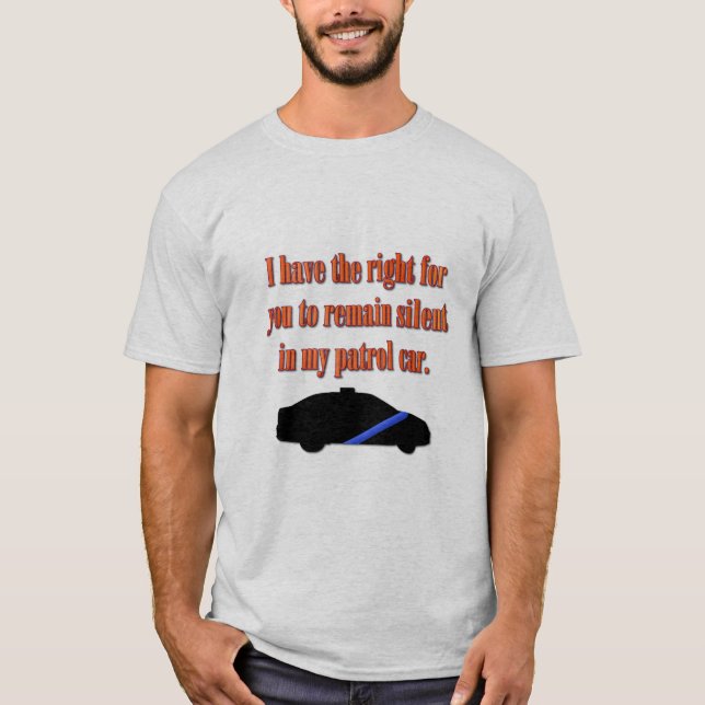 Rechte des Beamten T-Shirt (Vorderseite)