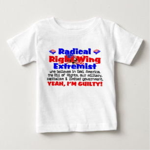 Rechte-Extremist Baby T-shirt
