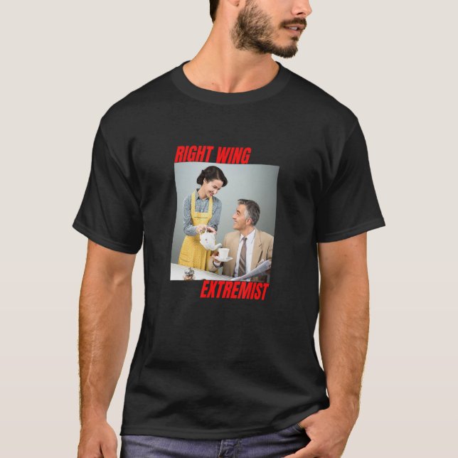 Rechte Flügeldrache Extremismus rechts Ehefrau Cof T-Shirt (Vorderseite)