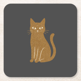 Rechte & Freuden Rechteckiger Pappuntersetzer