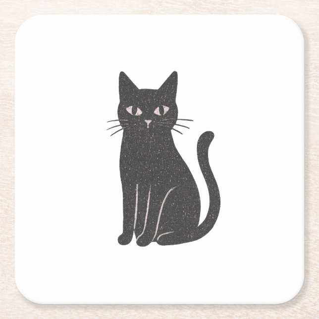 Rechte & Freuden Rechteckiger Pappuntersetzer (Vorderseite)