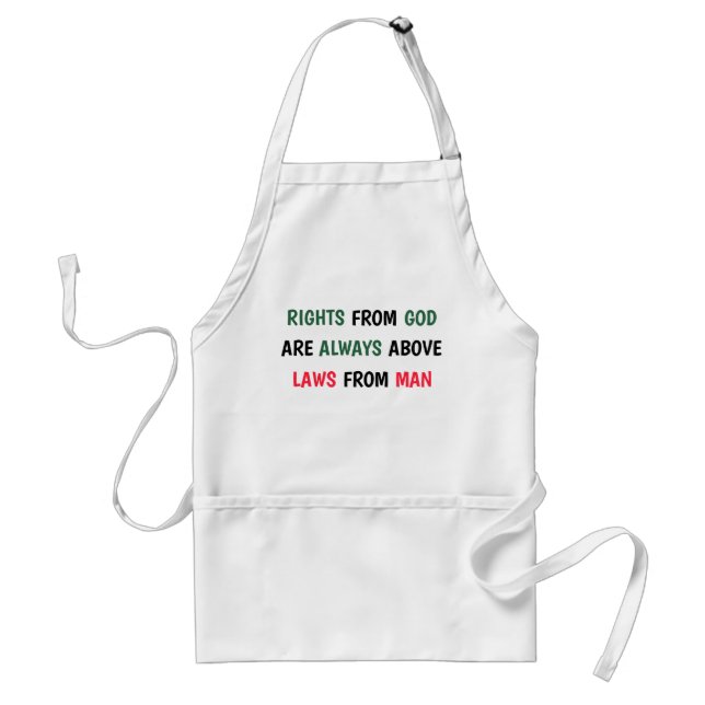 Rechte Gottes Schürze (Vorne)