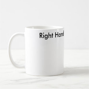 Rechte Hand. Links Hand. Links Hand. Rechte Hand Kaffeetasse