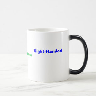 Rechte/linkshändige Tasse