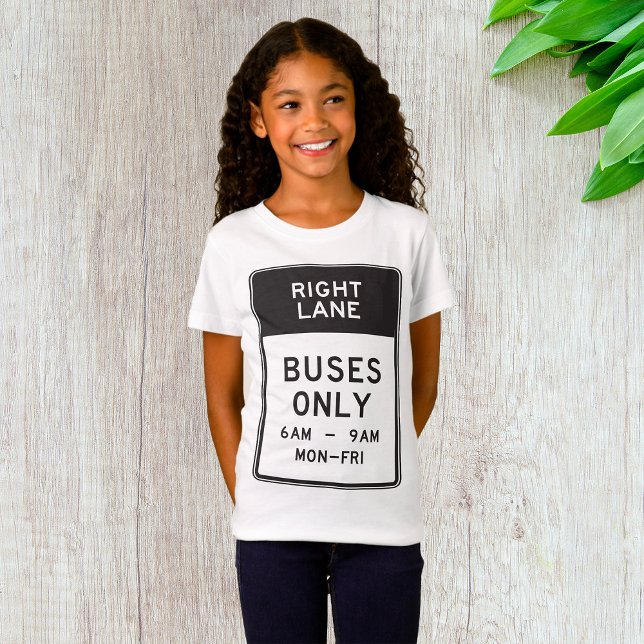Rechte Straßenbahnen nur signieren T-Shirt (Von Creator hochgeladen)