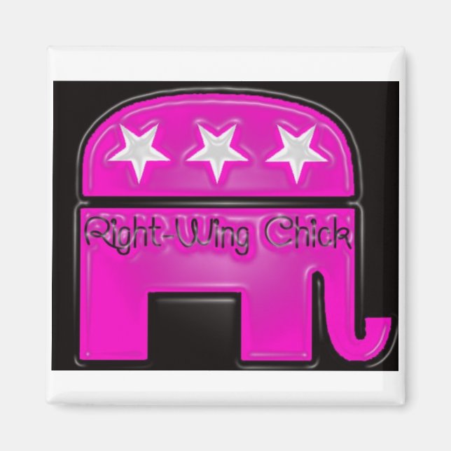 Rechte Wing Chick Magnet (Vorne)