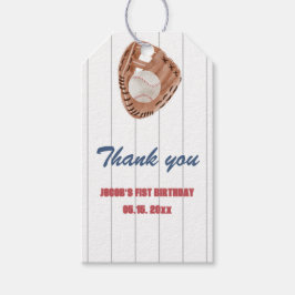 Rechteck für Baseball-Handschuhe Geschenkanhänger